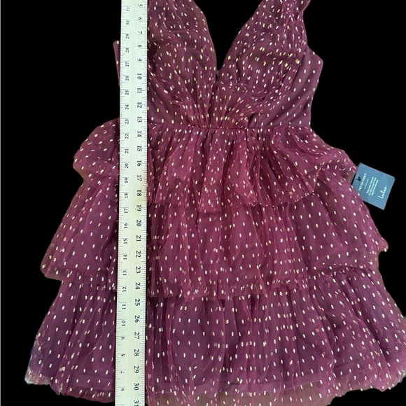 NWT Lulu’s Tiered Party Dress - Picture 14 of 14